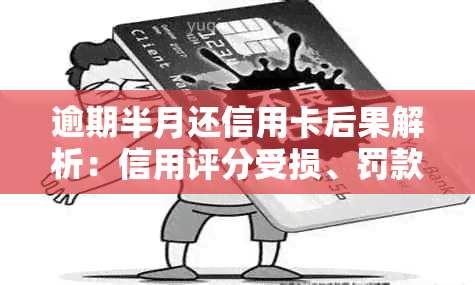 逾期半月还信用卡后果解析：信用评分受损、罚款、利息累积等影响全方位详解