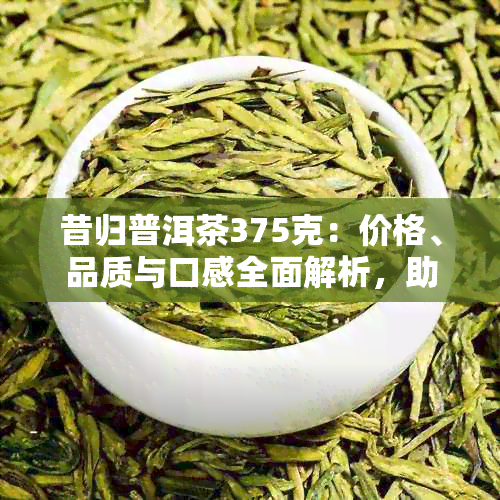 昔归普洱茶375克：价格、品质与口感全面解析，助您选购茶叶