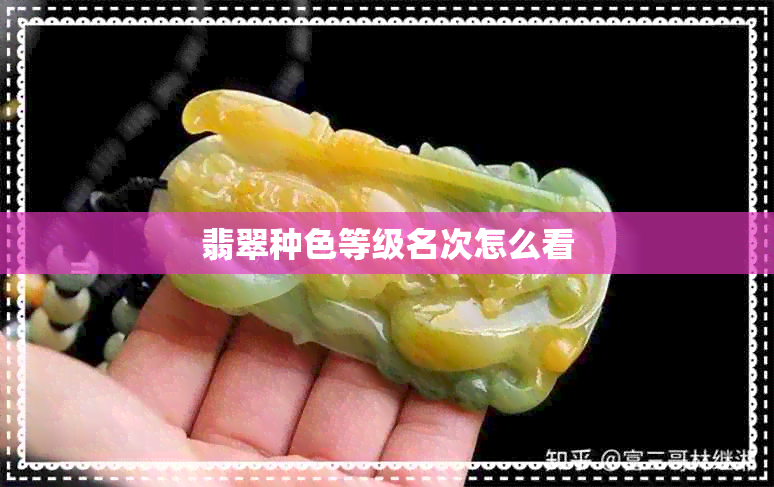 翡翠种色等级名次怎么看