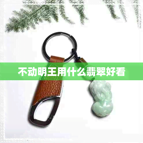 不动明王用什么翡翠好看