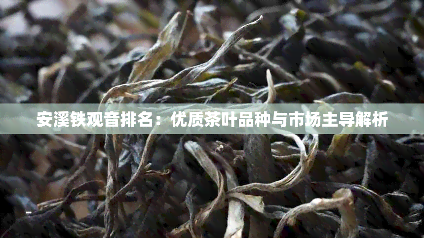 安溪铁观音排名：优质茶叶品种与市场主导解析