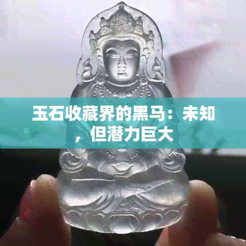 玉石收藏界的黑马：未知，但潜力巨大