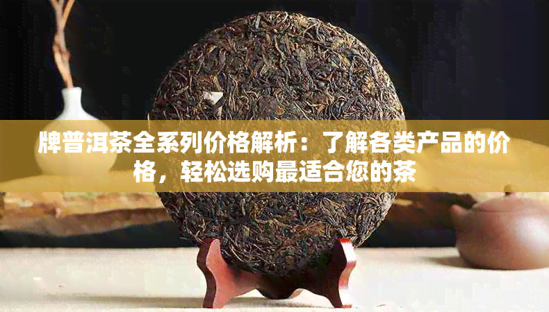 牌普洱茶全系列价格解析：了解各类产品的价格，轻松选购最适合您的茶