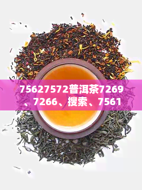 75627572普洱茶7269、7266、搜索、7561