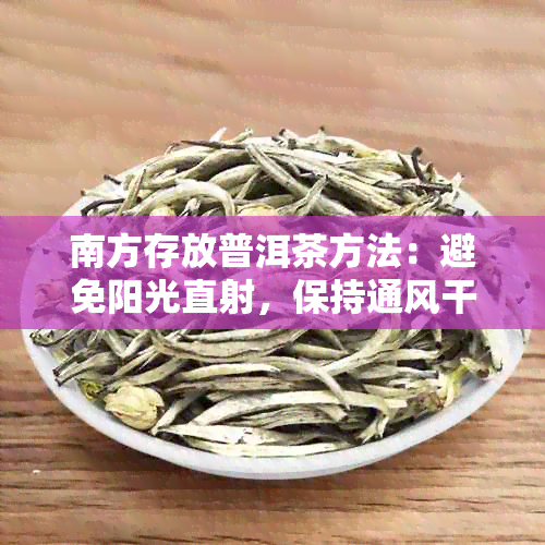 南方存放普洱茶方法：避免阳光直射，保持通风干燥，需要密封袋吗？