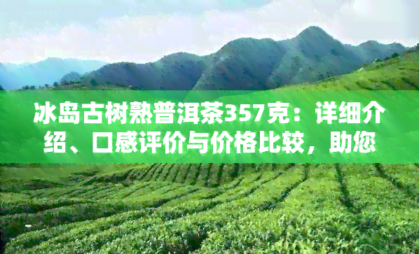 冰岛古树熟普洱茶357克：详细介绍、口感评价与价格比较，助您轻松选购！