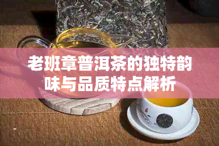 老班章普洱茶的独特韵味与品质特点解析