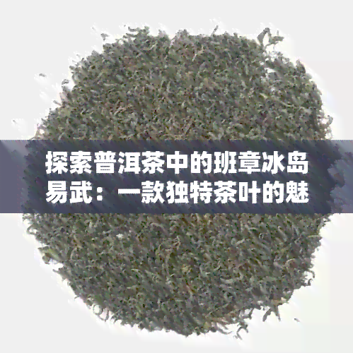 探索普洱茶中的班章冰岛易武：一款独特茶叶的魅力与区别