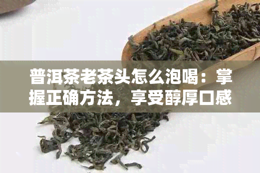 普洱茶老茶头怎么泡喝：掌握正确方法，享受醇厚口感