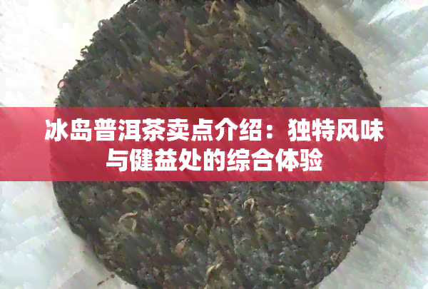 冰岛普洱茶卖点介绍：独特风味与健益处的综合体验