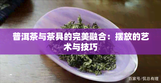 普洱茶与茶具的完美融合：摆放的艺术与技巧