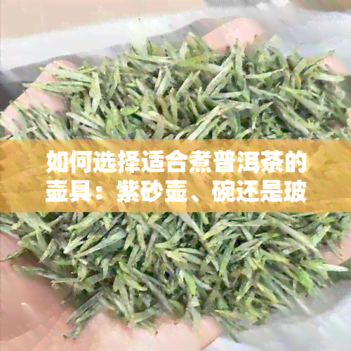 如何选择适合煮普洱茶的壶具：紫砂壶、碗还是玻璃茶具？