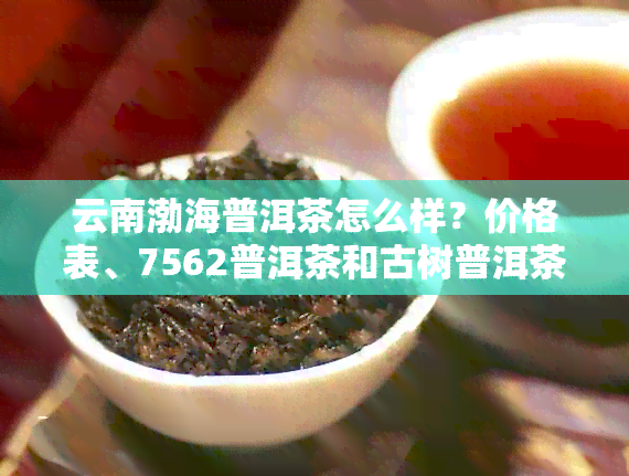 云南渤海普洱茶怎么样？价格表、7562普洱茶和古树普洱茶全解析！