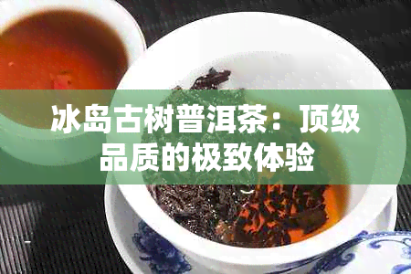 冰岛古树普洱茶：顶级品质的极致体验