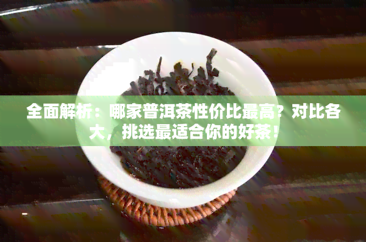 全面解析：哪家普洱茶性价比更高？对比各大，挑选最适合你的好茶！