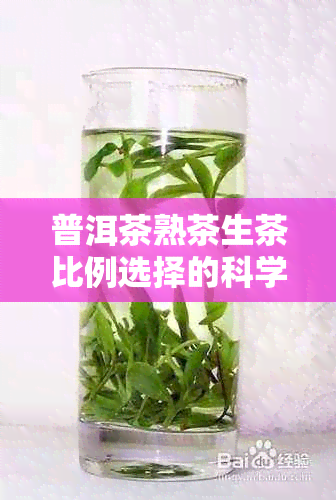 普洱茶熟茶生茶比例选择的科学建议以及适合不同口味的比例