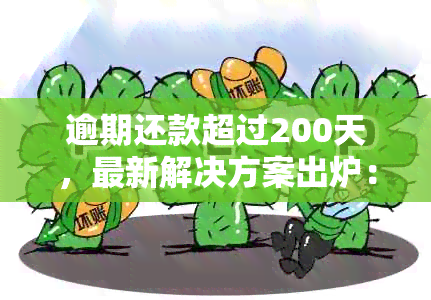 逾期还款超过200天，最新解决方案出炉：仅需偿还本金即可！