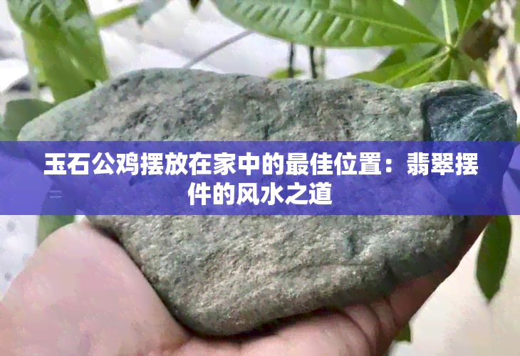 玉石公鸡摆放在家中的更佳位置：翡翠摆件的风水之道