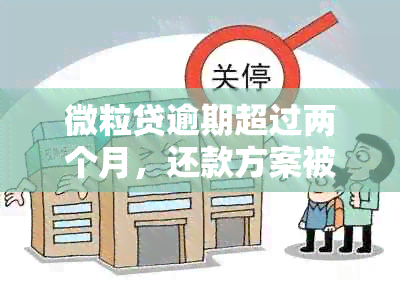 微粒贷逾期超过两个月，还款方案被更改，该如何解决？