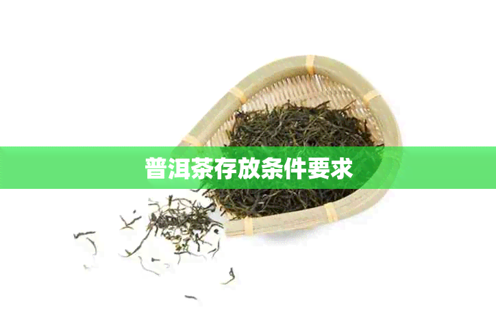 普洱茶存放条件要求