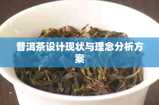 普洱茶设计现状与理念分析方案