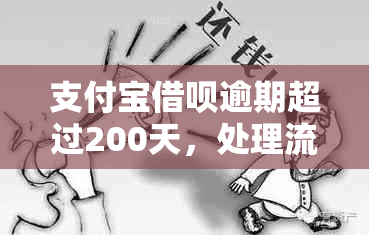 支付宝借呗逾期超过200天，处理流程如何应对？