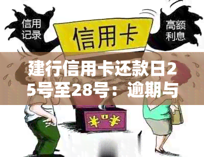 建行信用卡还款日25号至28号：逾期与否的全面解析及应对策略