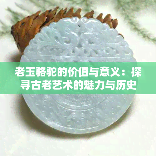 老玉骆驼的价值与意义：探寻古老艺术的魅力与历史传承