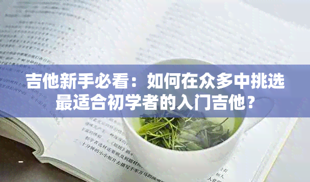 吉他新手必看：如何在众多中挑选最适合初学者的入门吉他？