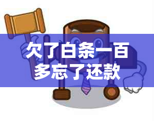 欠了白条一百多忘了还款