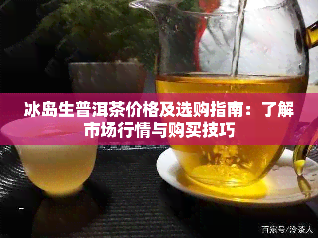 冰岛生普洱茶价格及选购指南：了解市场行情与购买技巧