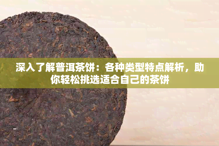 深入了解普洱茶饼：各种类型特点解析，助你轻松挑选适合自己的茶饼