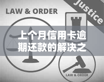 上个月信用卡逾期还款的解决之道：避免类似情况再次发生