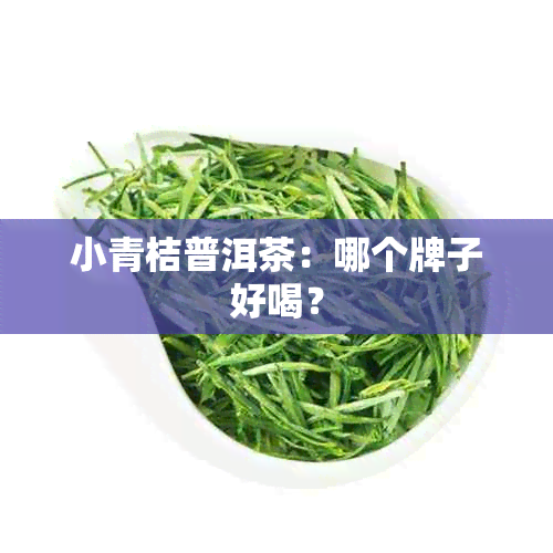 小青桔普洱茶：哪个牌子好喝？