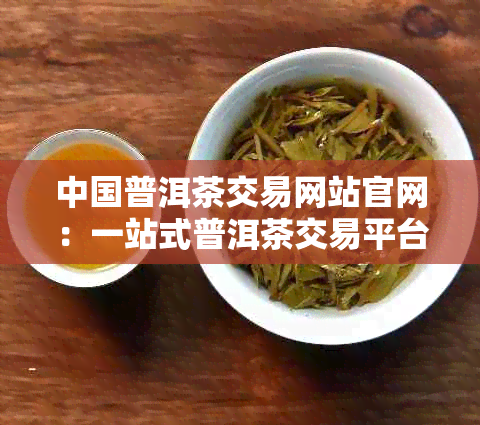 中国普洱茶交易网站官网：一站式普洱茶交易平台