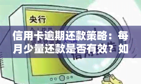 信用卡逾期还款策略：每月少量还款是否有效？如何应对逾期问题？