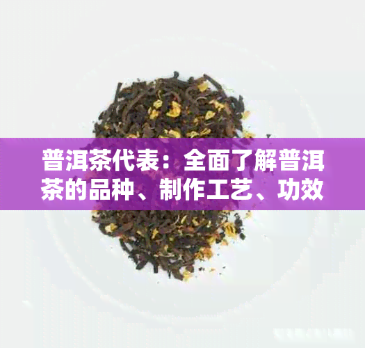 普洱茶代表：全面了解普洱茶的品种、制作工艺、功效与冲泡方法