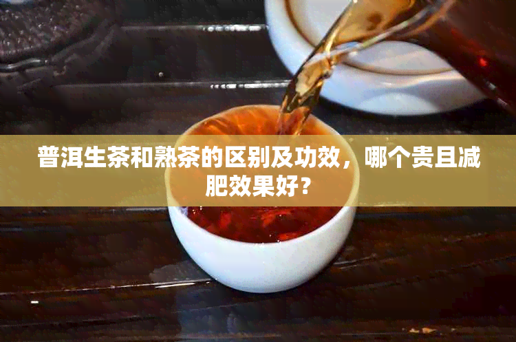 普洱生茶和熟茶的区别及功效，哪个贵且减肥效果好？