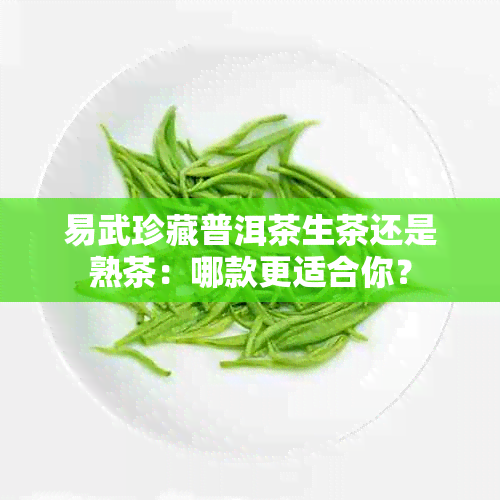 易武珍藏普洱茶生茶还是熟茶：哪款更适合你？