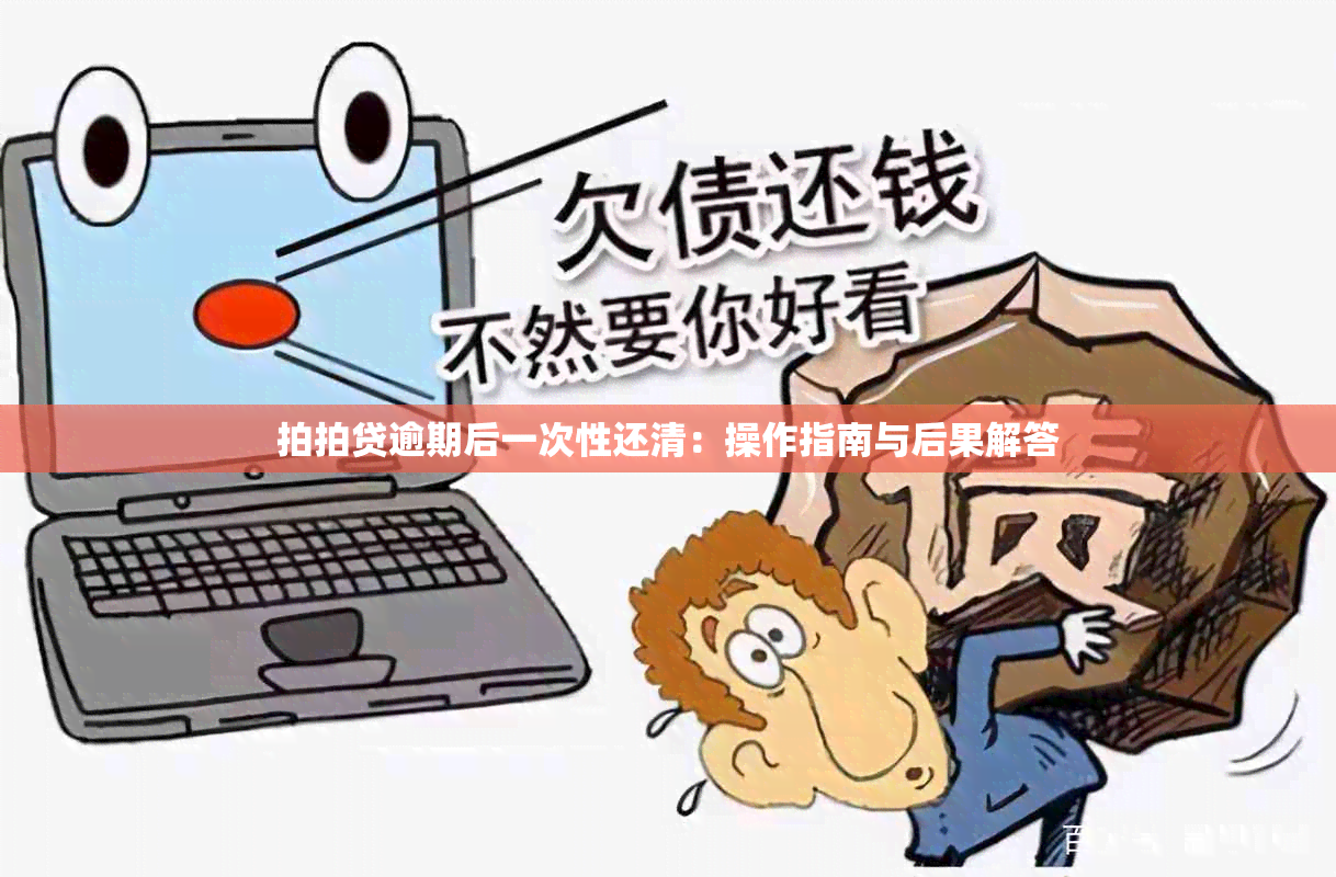 拍拍贷逾期后一次性还清：操作指南与后果解答