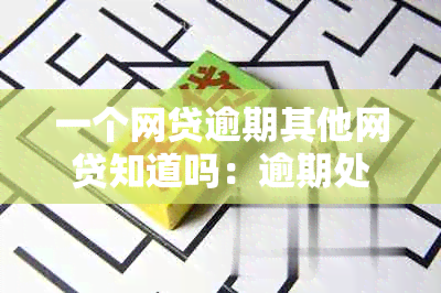 一个网贷逾期其他网贷知道吗：逾期处理及影响分析