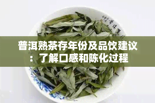 普洱熟茶存年份及品饮建议：了解口感和陈化过程