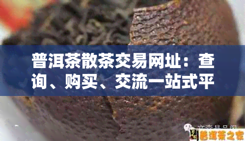 普洱茶散茶交易网址：查询、购买、交流一站式平台，尽在普洱茶交易网站！