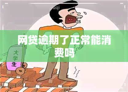 网贷逾期了正常能消费吗