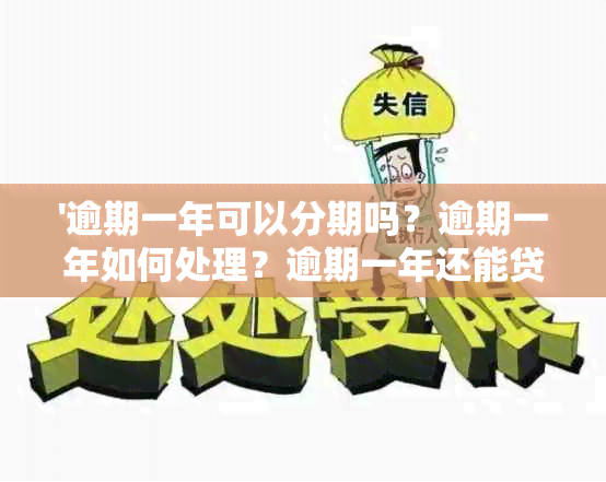 '逾期一年可以分期吗？逾期一年如何处理？逾期一年还能贷款吗？'