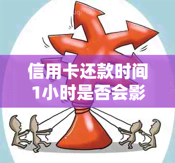 信用卡还款时间1小时是否会影响建设银行账户？