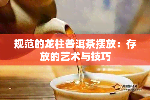 规范的龙柱普洱茶摆放：存放的艺术与技巧