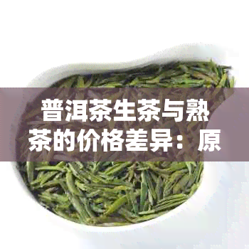 普洱茶生茶与熟茶的价格差异：原因解析及哪种更适合你？