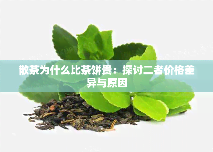 散茶为什么比茶饼贵：探讨二者价格差异与原因