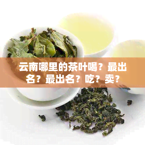 云南哪里的茶叶喝？最出名？最出名？吃？卖？